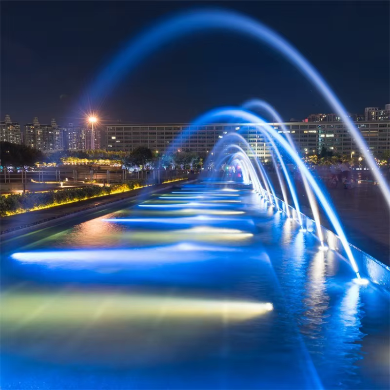 Fontaine led lumières étanche piscine