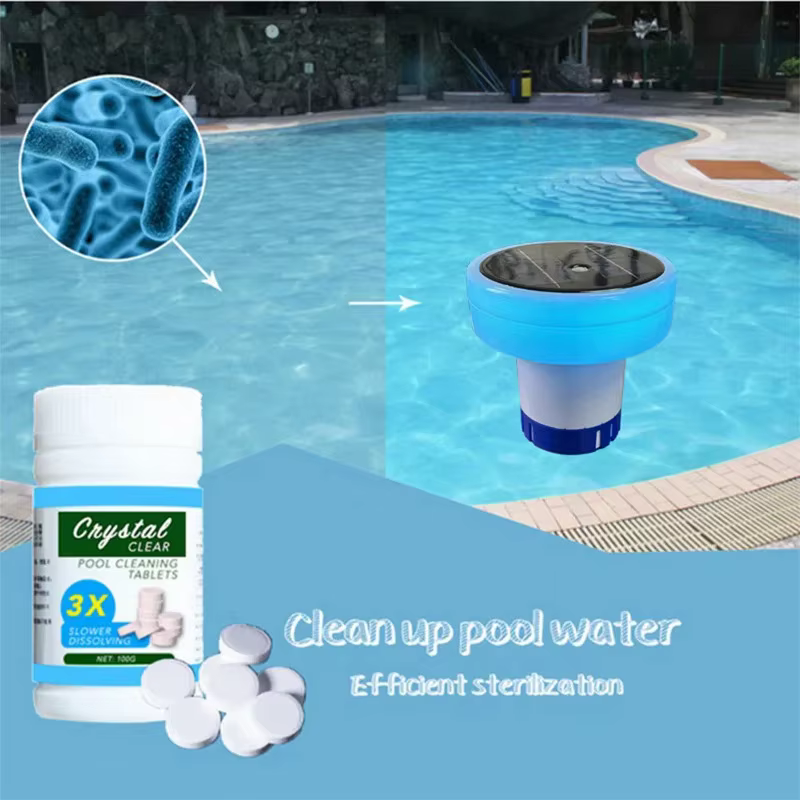 Ioniseur de piscine à énergie solaire