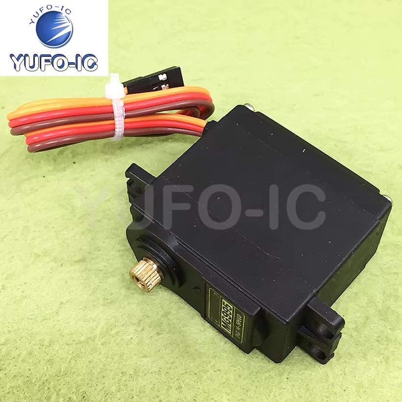 Livraison gratuite 1 pièce MG995/945 – Servomoteur métallique 55G pour robot bipède/robot/voiture – Peut être utilisé comme engrenage de direction