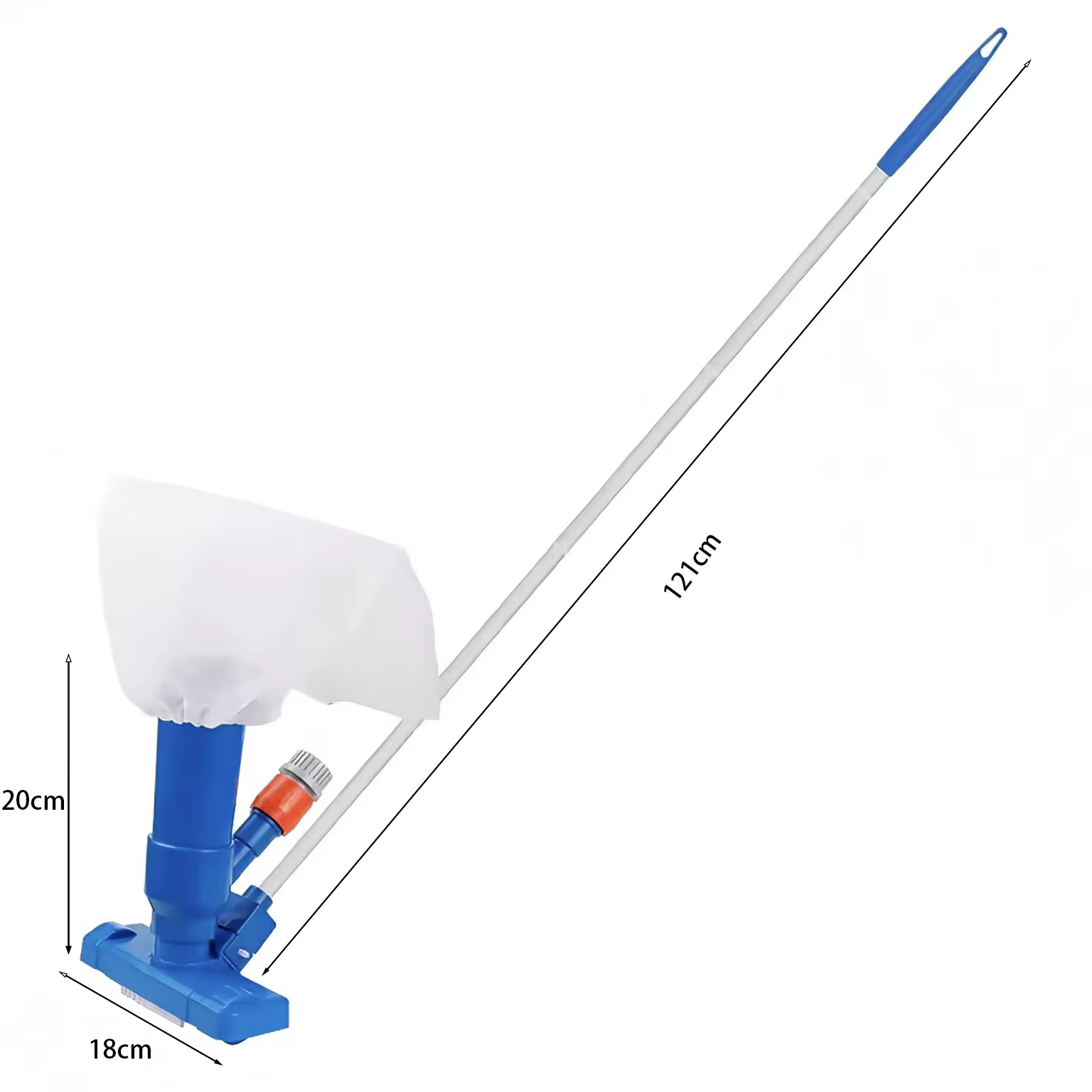Aspirateur de piscine, nettoyage rapide pour piscines creusées/hors sol