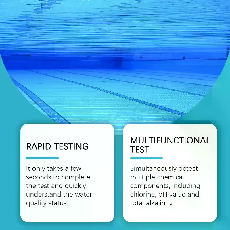Bandes de test 3 en 1 pour piscine