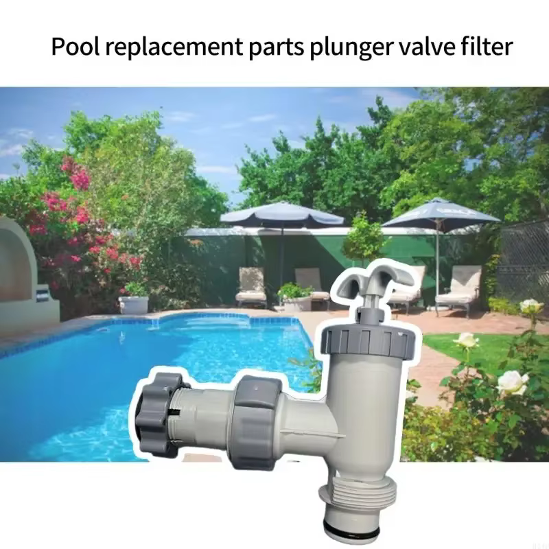 Les accessoires pompes piscine comprennent des vannes à piston robustes adaptateur adaptés à entretien sans 10747