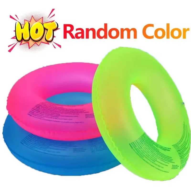 Jouets gonflables fluorescents pour piscine d'été