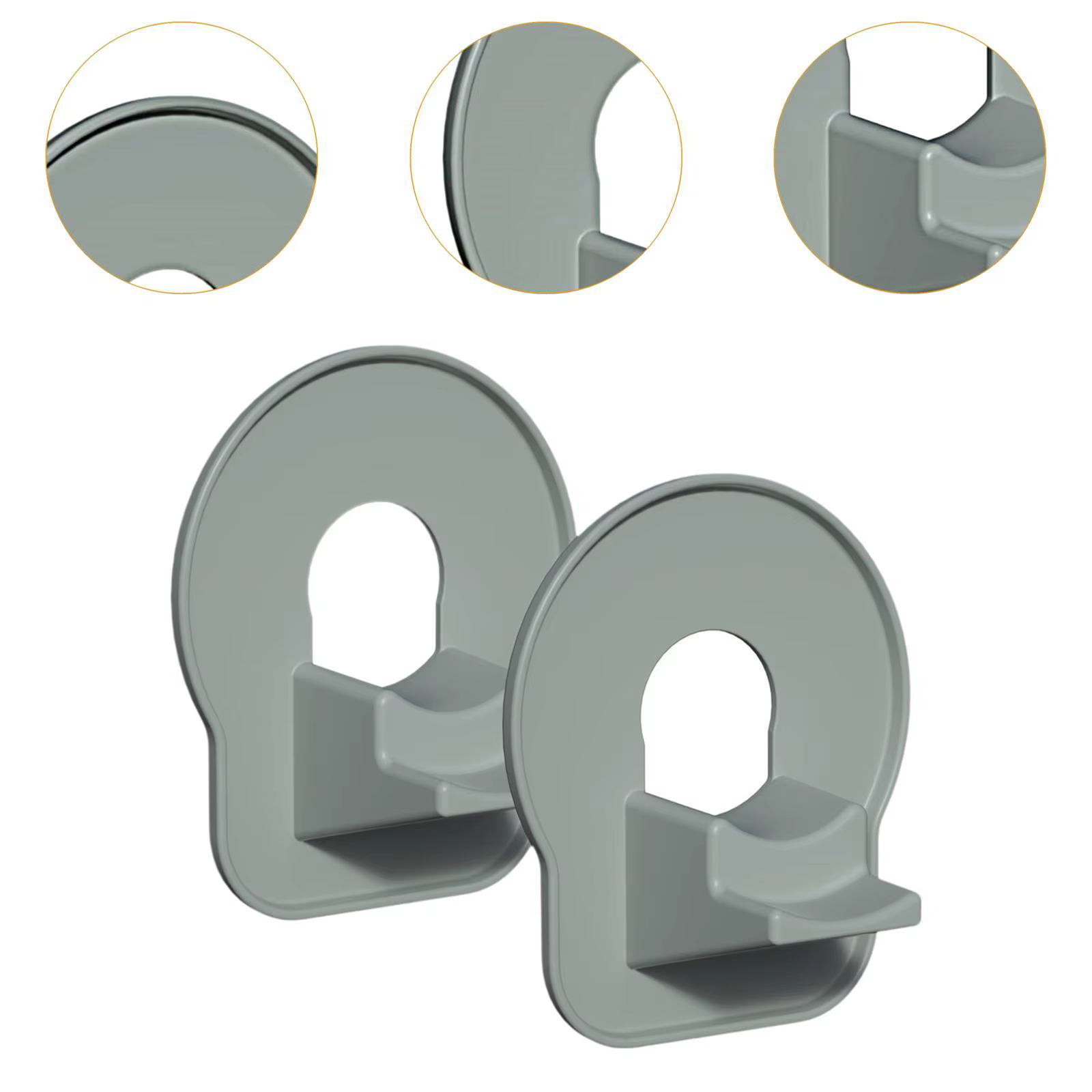 2 supports de tuyaux de piscine