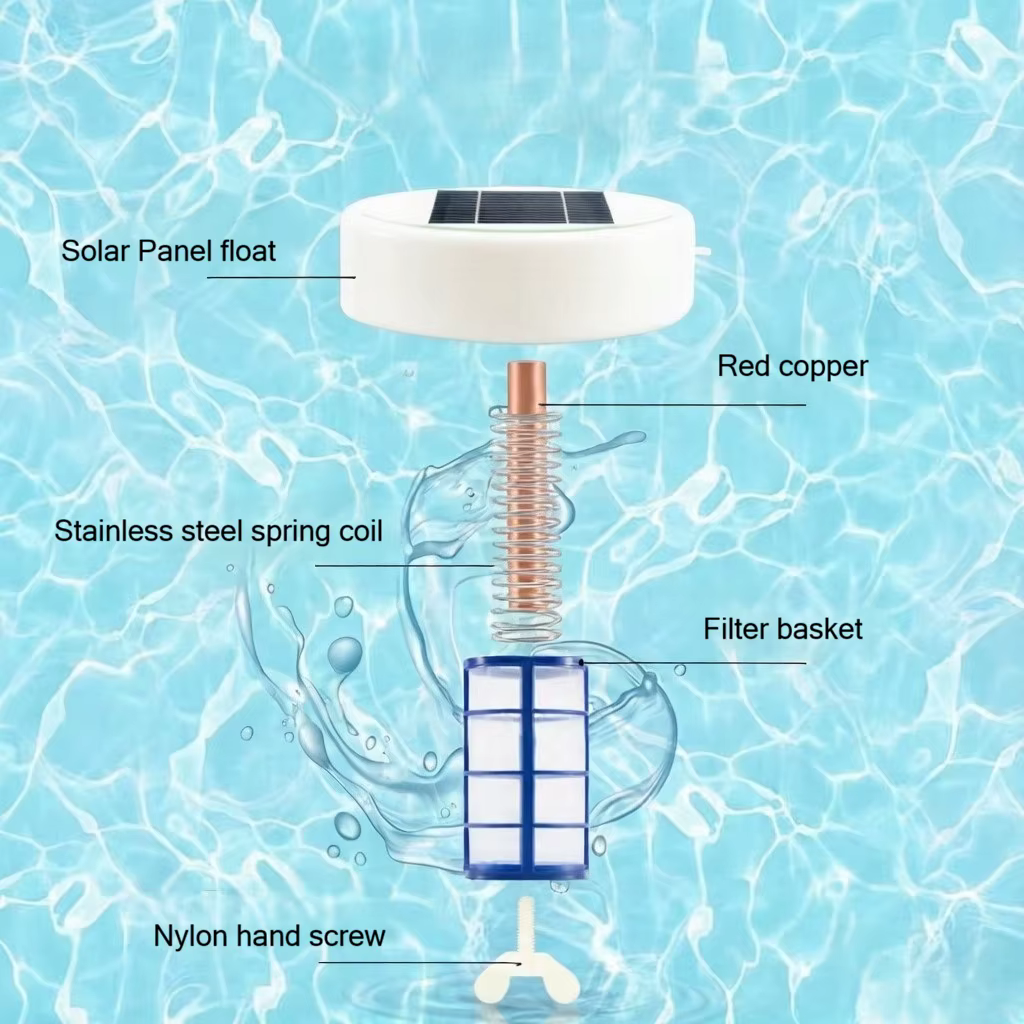 Ioniseur solaire pour piscine