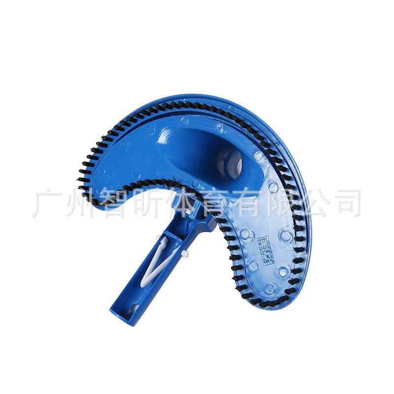 Tête d'aspirateur pour piscine - Conception en forme de demi-lune - Compatible avec les piscines enterrées/hors sol - Construction en plastique durable