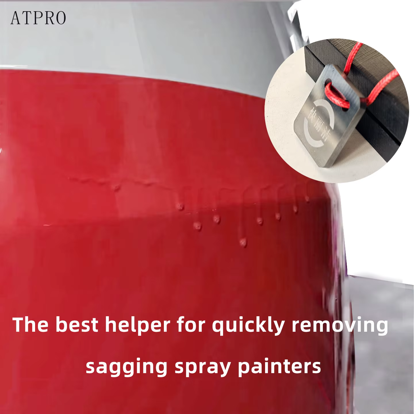 Grattoir de réparation de Point de polissage, traitement de Surface Super dure en acier au tungstène pour éliminer les taches affaissées, peinture en aérosol